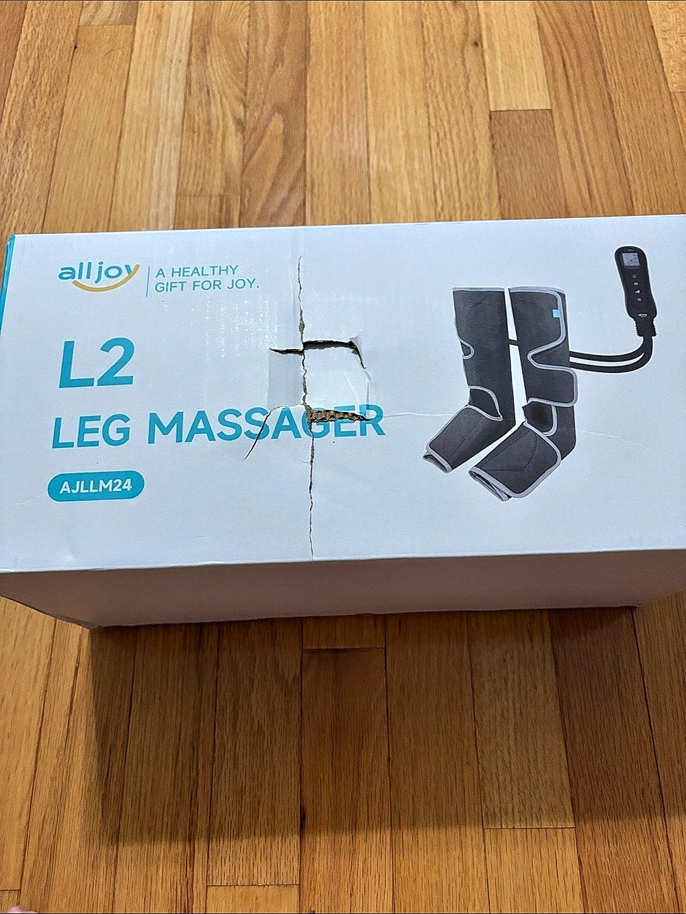 alljoy L2 Leg Massager Blue & Black